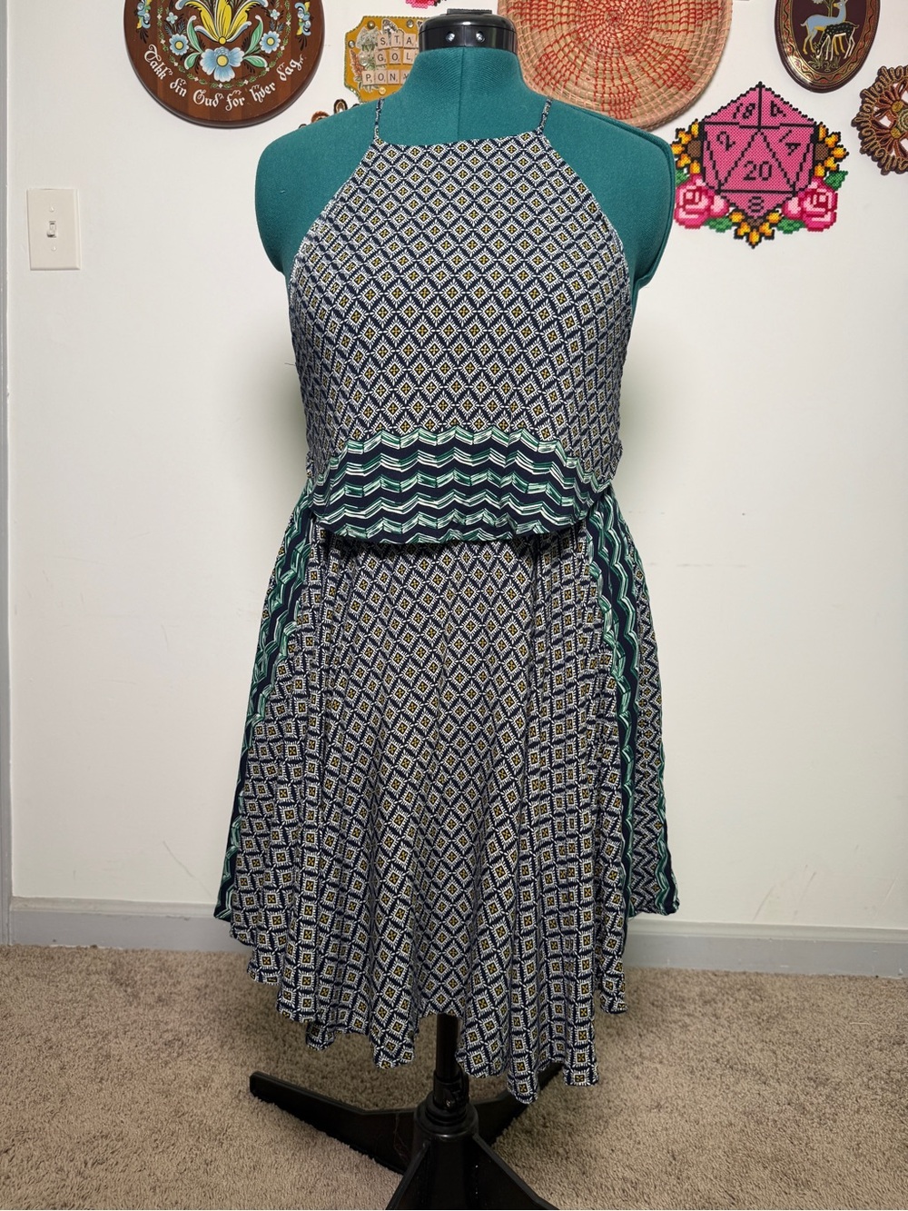 Earthbound Trading Co. Open Back Sundress